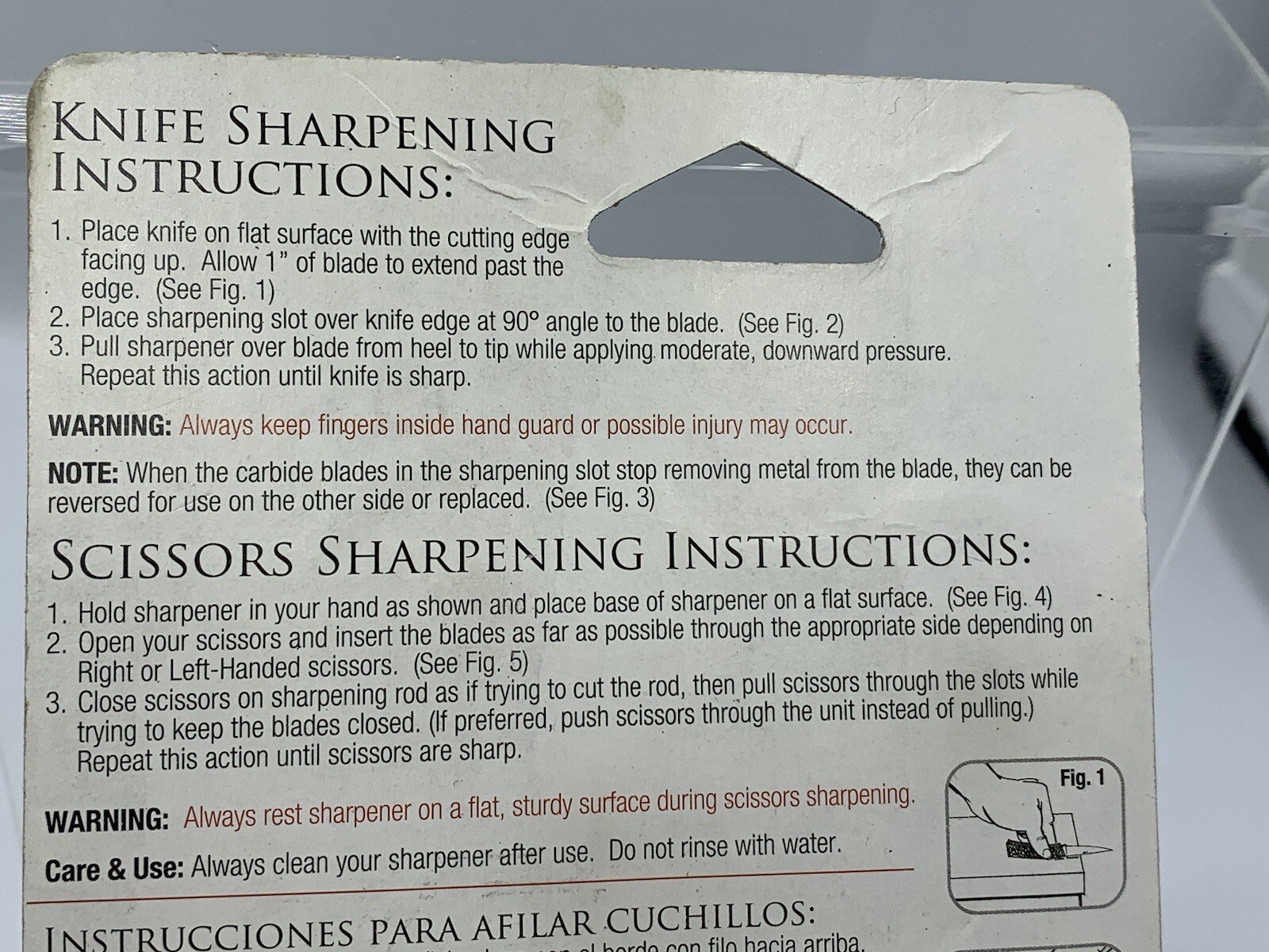Sharpener Smith’s knife and scissor sharpener 10 Seconds Preset Sharpening Angle