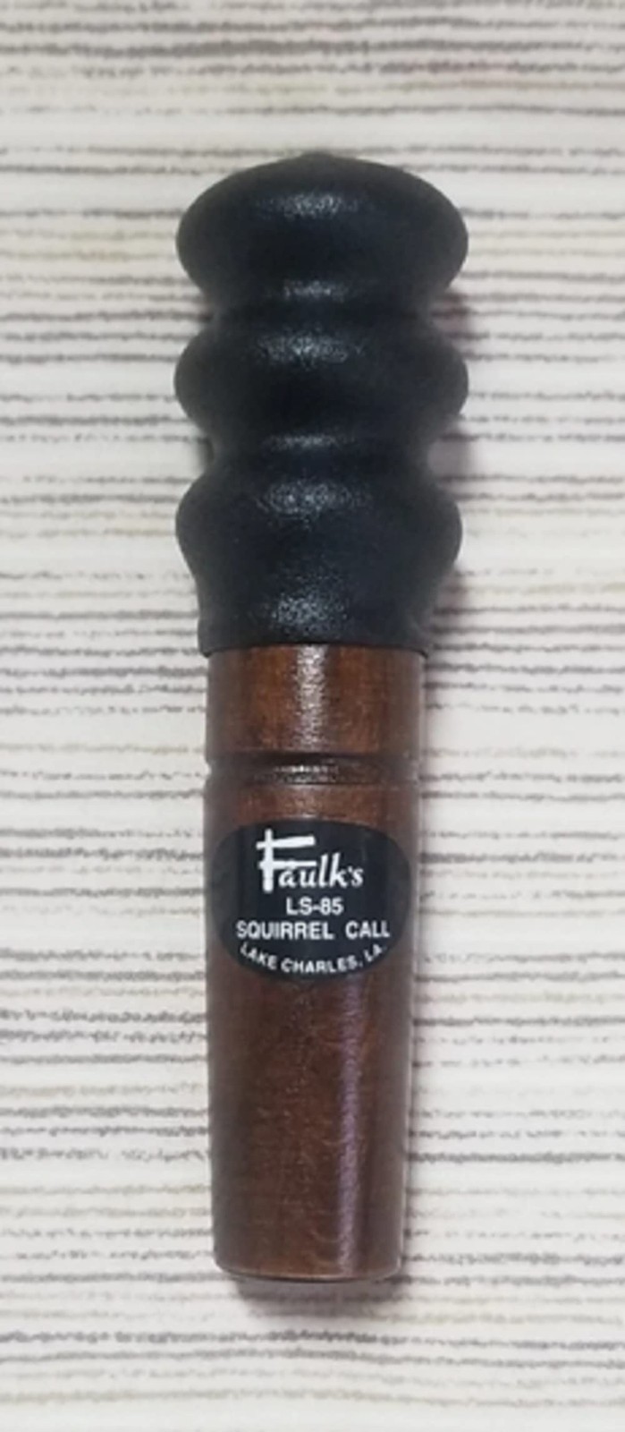 Faulk's Game Calls Deluxe Squirrel Call LS-85, Brown BROWN
