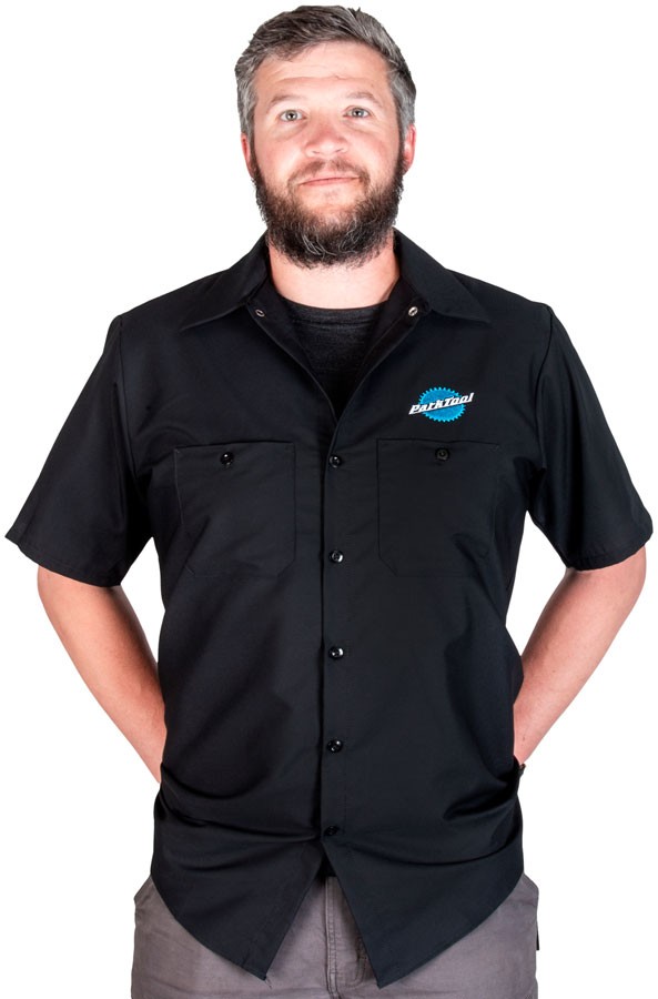 Park Tool MS-3 Mechanic Shirt Black -Xlarge