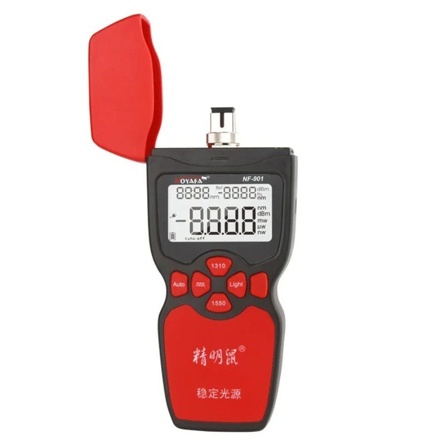 NF-900 Optical Power Meter, NF-911 Red Laser Pointer, and All-in-One 3-in-1 Unit