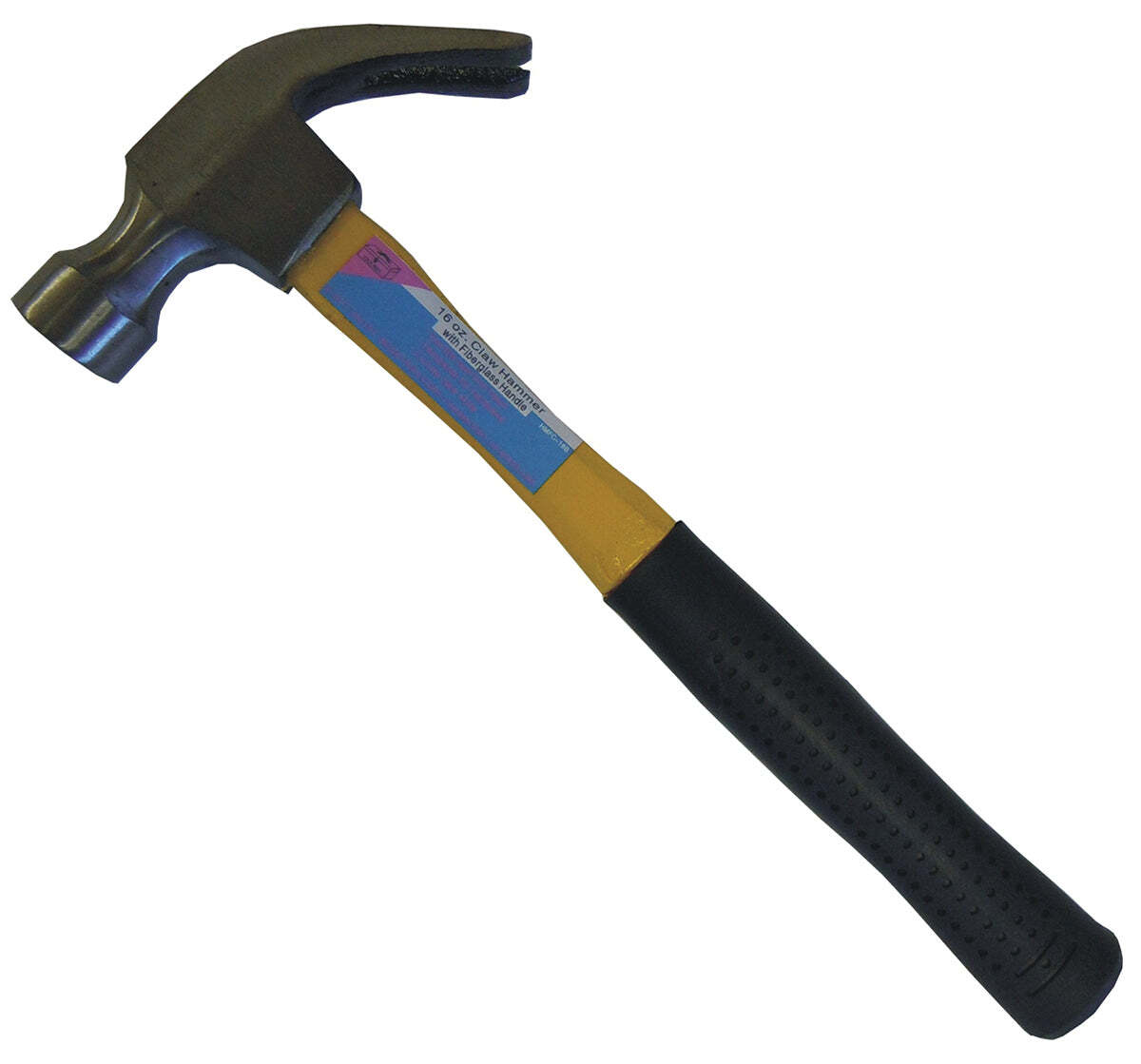 HAMMER 16OZ CLAW W/FIBERGLASS HANDLE 6-3652