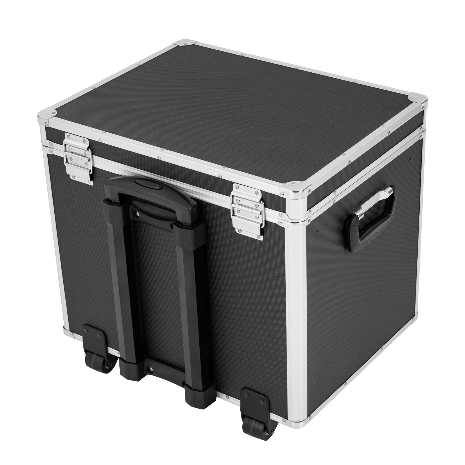Aluminum Alloy File Lock Box Locking Mobile Business Case Hand pull File Case