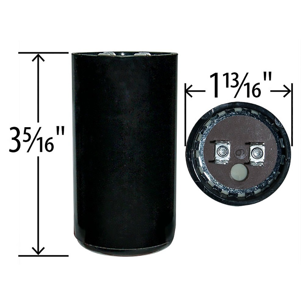 216-259 uF/MFD 220-250 VAC Start Capacitor replaces NGM 61B4D220216NCNG 11952