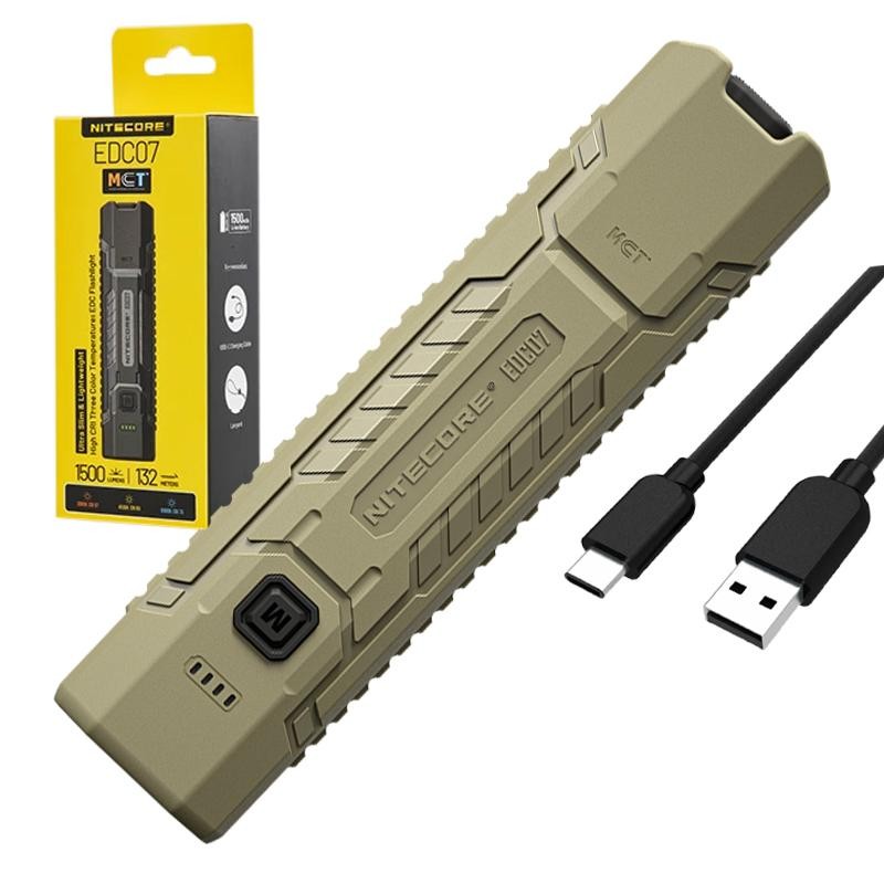 Nitecore EDC07 Ultraslim and Lightweight High CRI Three Color Temperatures EDC F