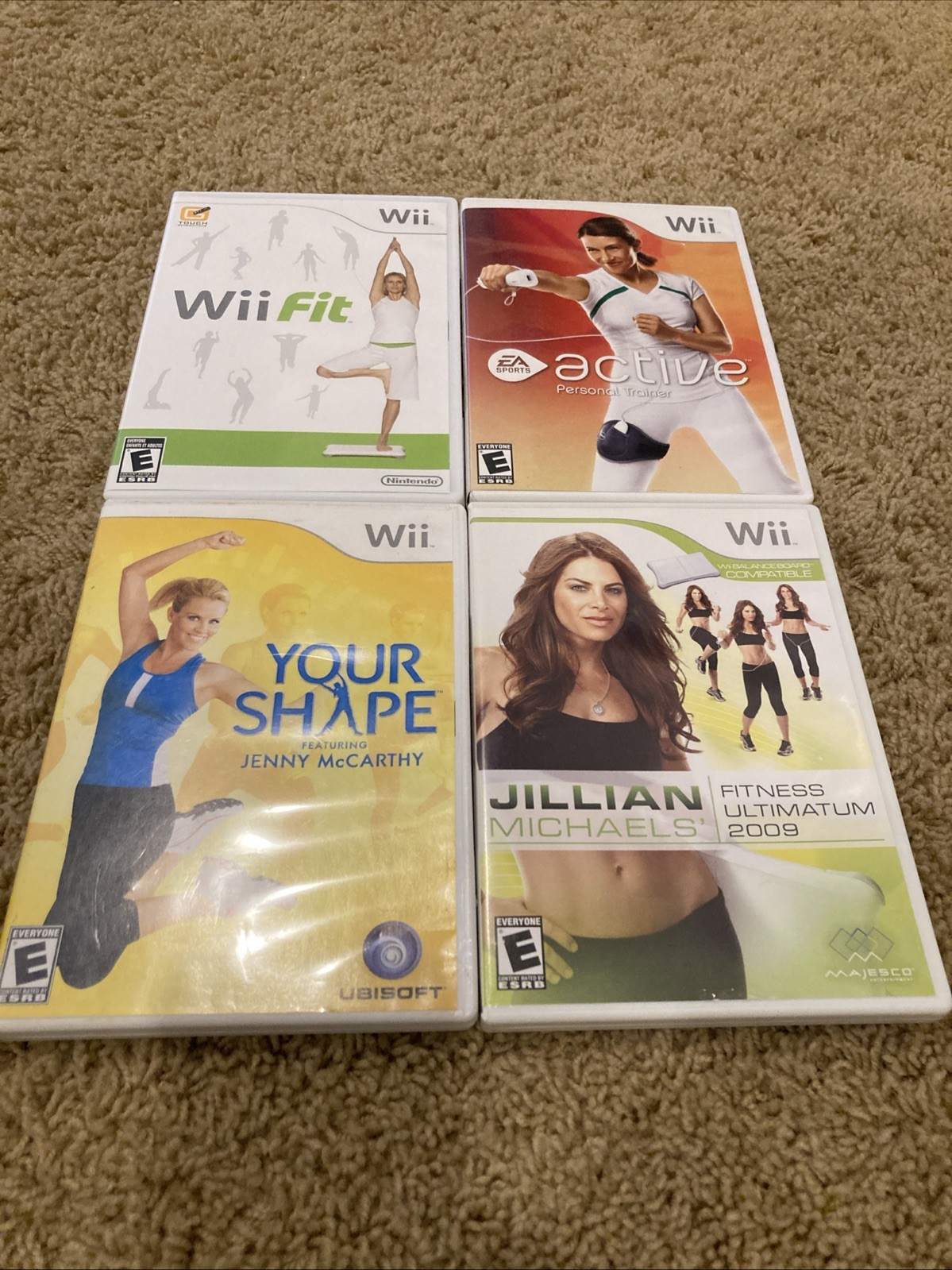 Nintendo WII FIT BUNDLE Console System- Tested!