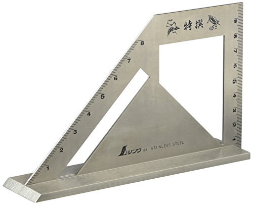 Shinwa measurement stop type Scoya with wide base stand 40mm 62189