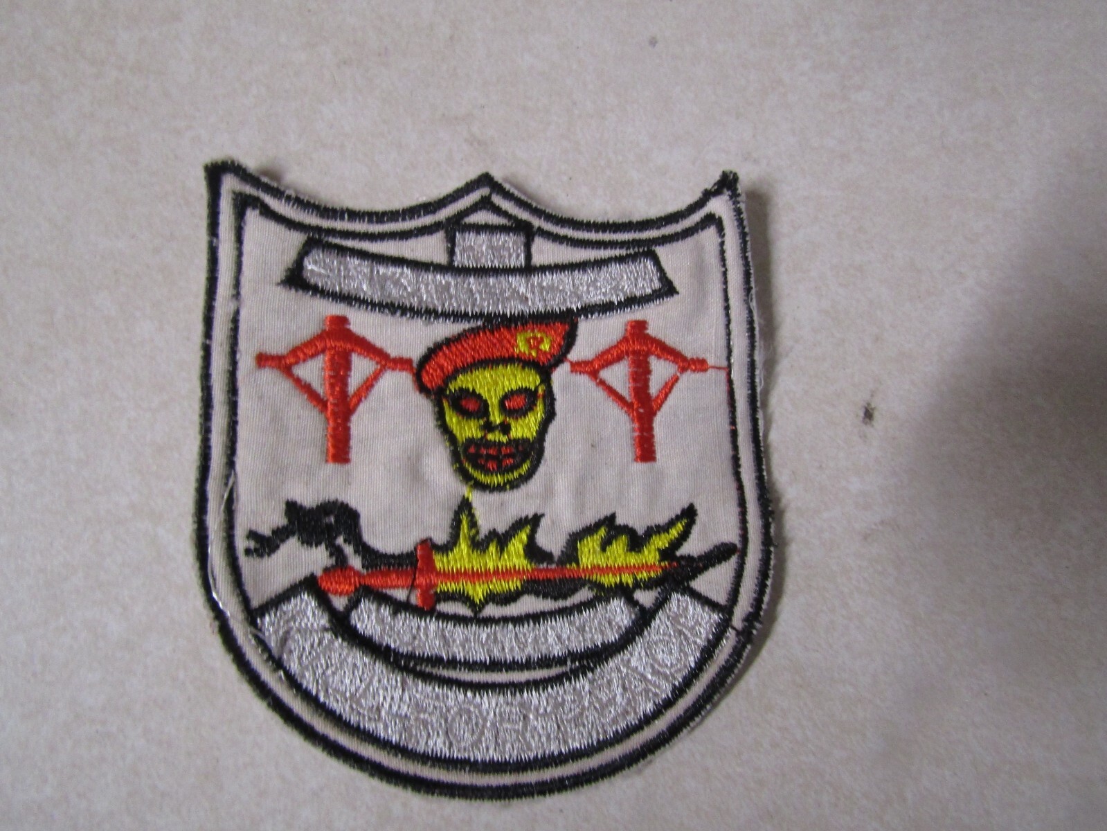 MILITARY PATCH OLD VIETNAM ERA 5TH SPECIAL FORCES KILL FOR PEACE
