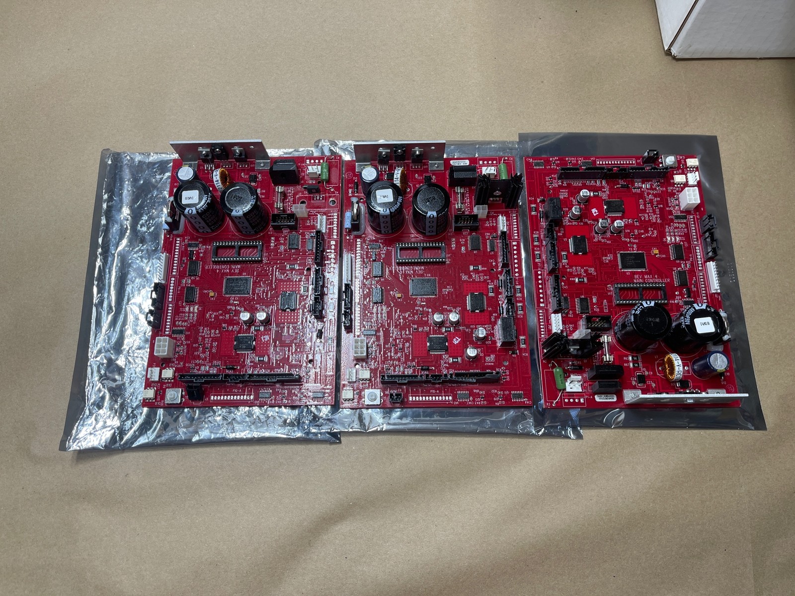 3x Lot Dixie Narco BevMax 4 Soda Machine Main Controller Board DN5800 Coke AS-IS