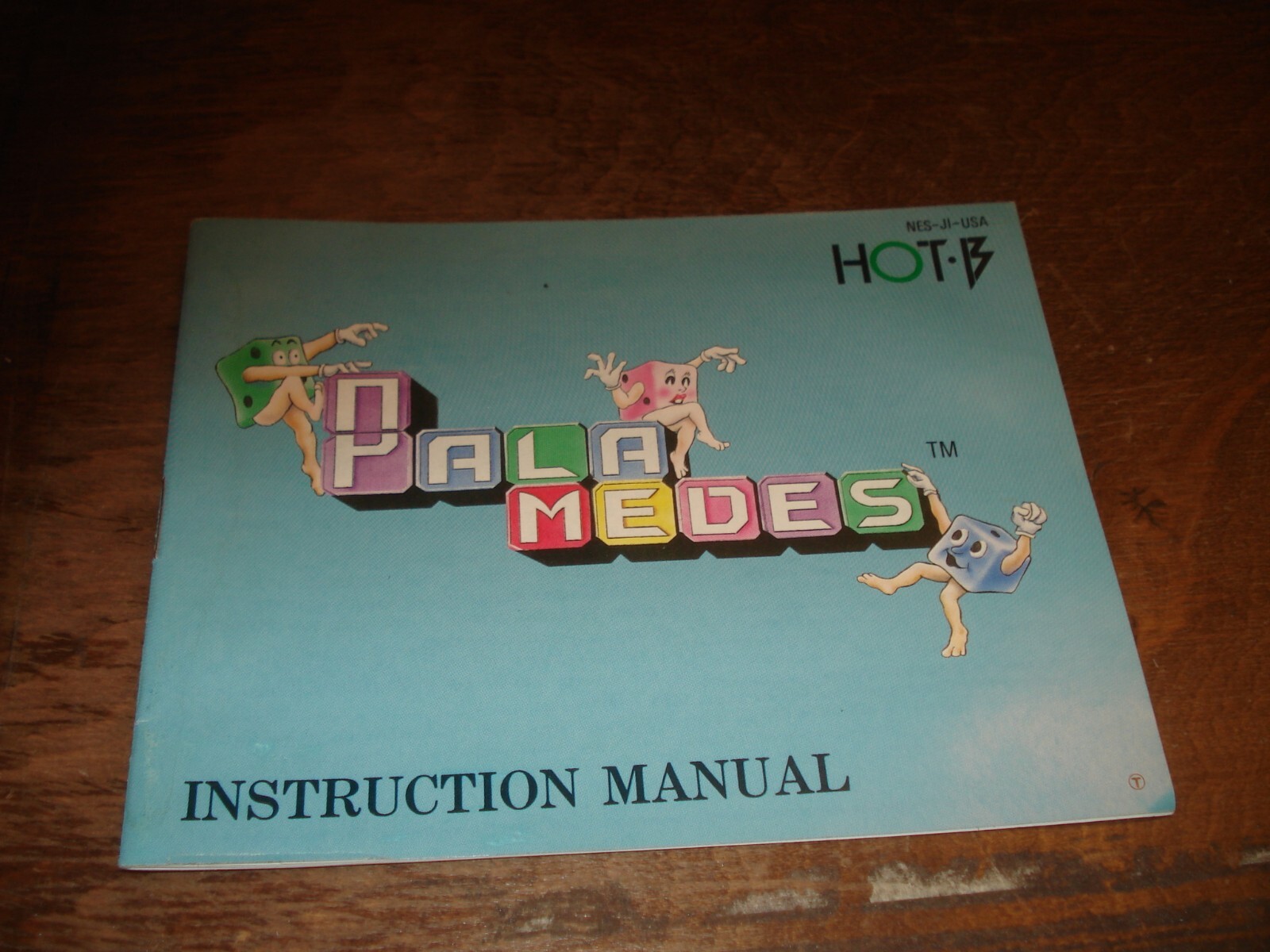 Palamedes Manual Only NES Nintendo