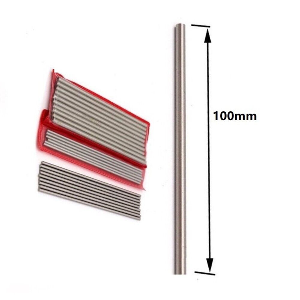 10pcs Round Bar Straight Shank Metric HSS High Speed Steel Rod Lathe Tool New