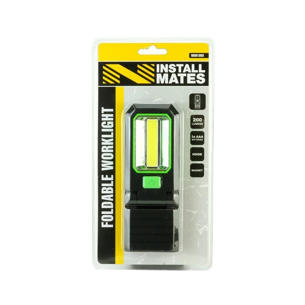 InstallMates™ NSM1093 - 200 Lumens Foldable Multi-Function Worklight