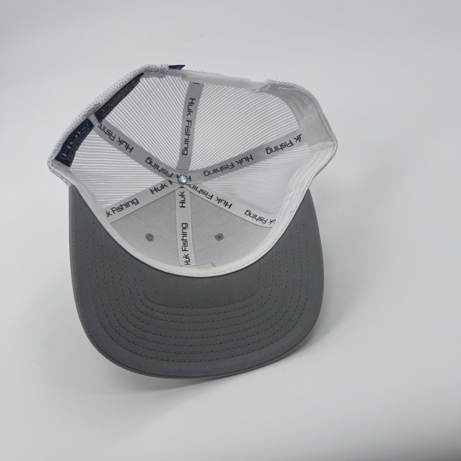 Huk Huk'd Up Trucker Hat Cap Tan And White Adjustable Snapback Fast Shipping