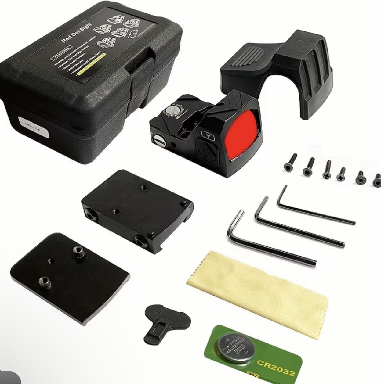 Red Dot Sight, 2 MOA Shake Awake Optic Sight, Fast Target Acquisition Tactical