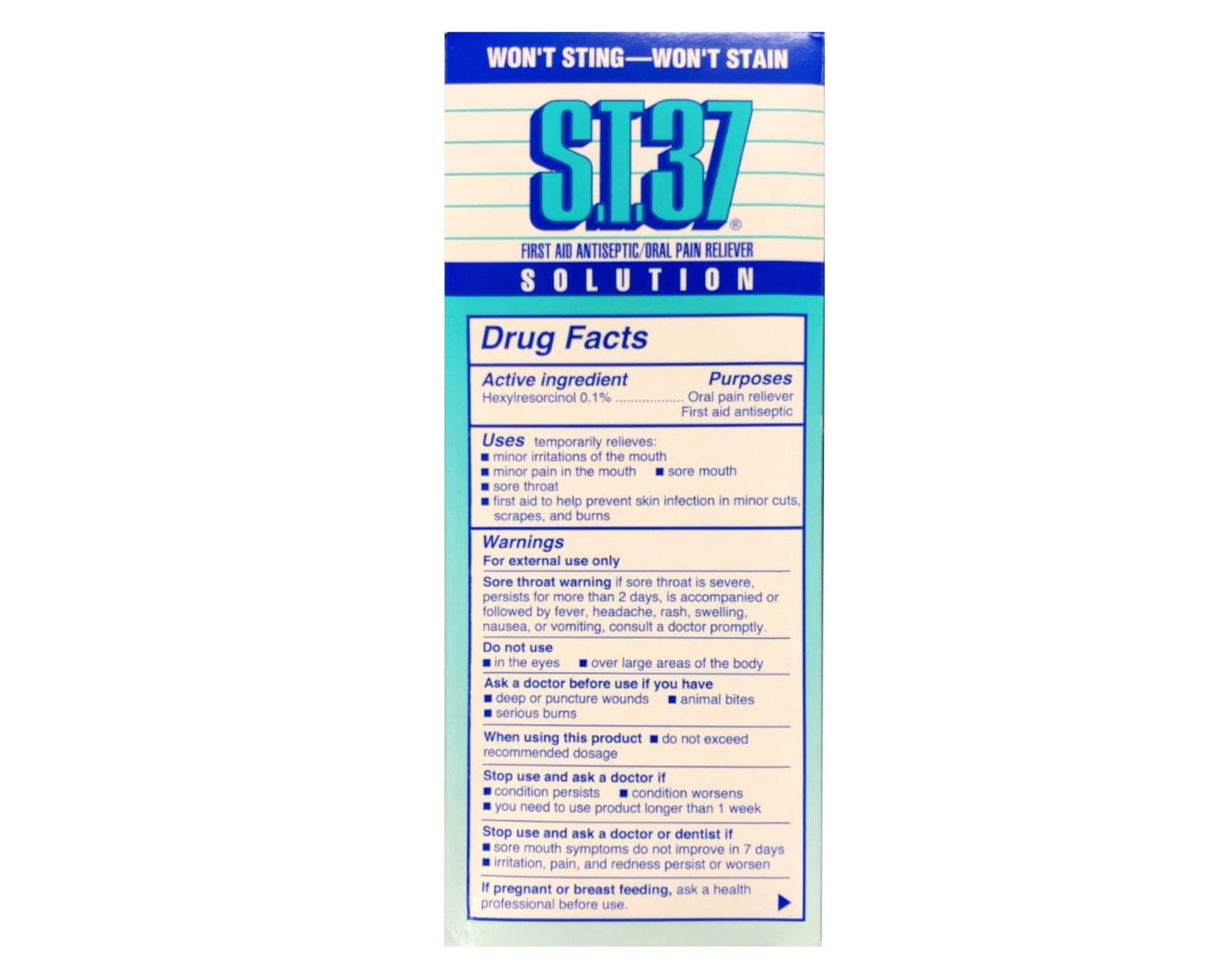 ST 37 ANTISEPTIC SOLUTION 8 OZ 8 Fl Oz (Pack of 1)