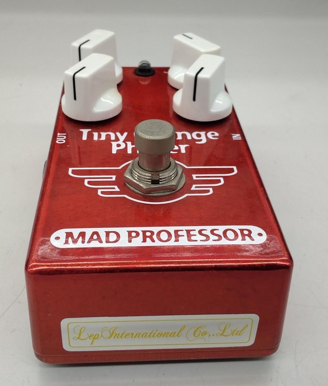 Mad Professor TINY ORANGE Phaser Effects Pedal Tested & Works 63192
