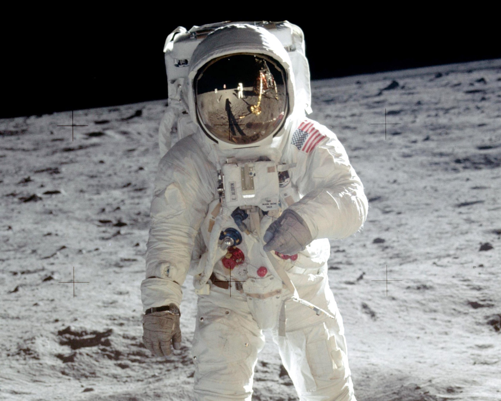 Apollo 11 Buzz Aldrin NASA Astronomy Moon Landing 8 x 10 Photo Photograph
