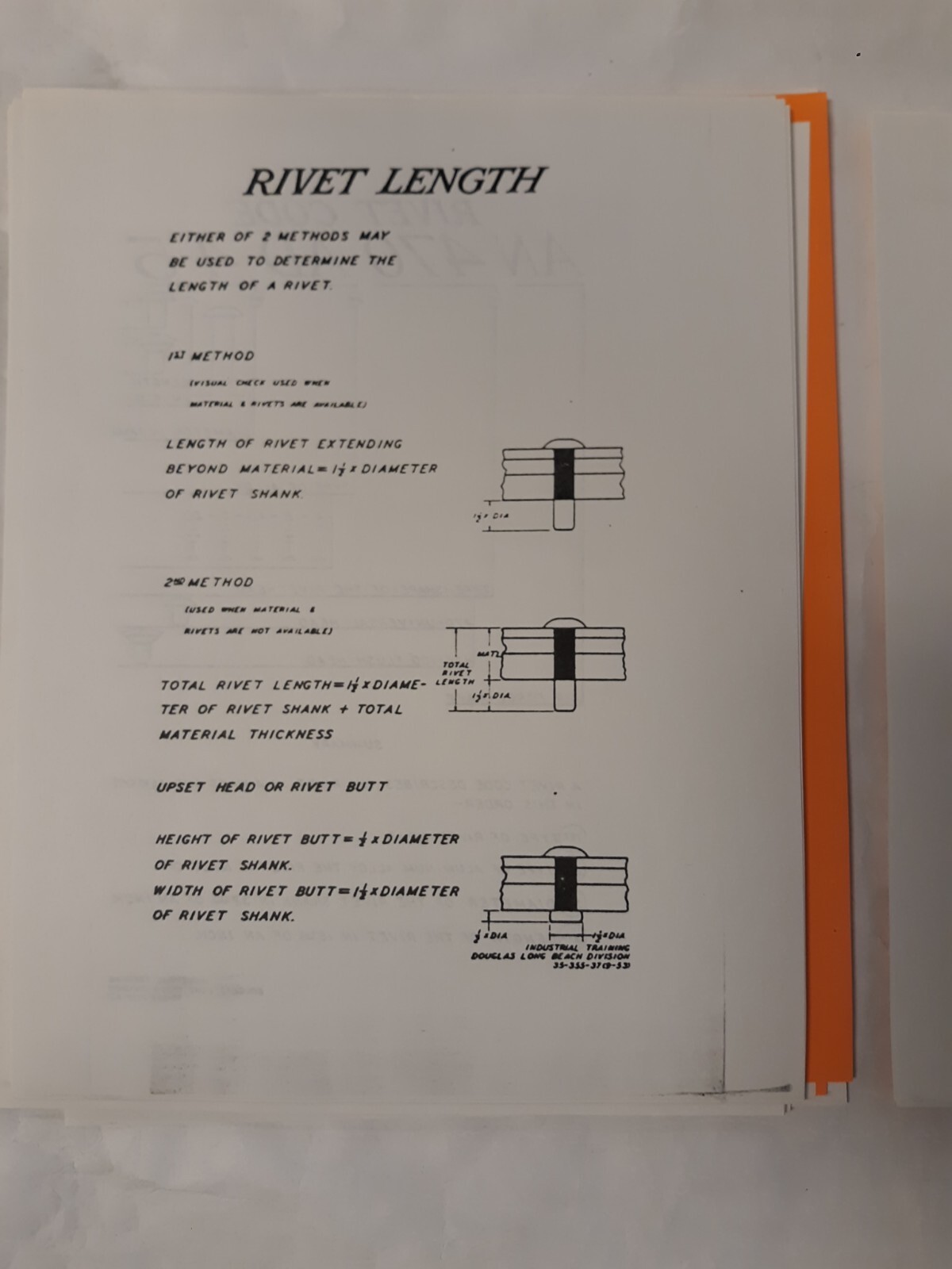 Douglas Model RB-66C Shop Data Handbook & Newspaper Article Copy