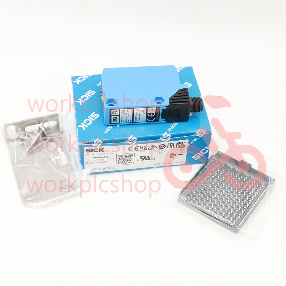 SICK WL250-2P2431 (6044699) PHOTOELECTRIC RETRO-REFLECTIVE SENSOR PLC MODULE NEW
