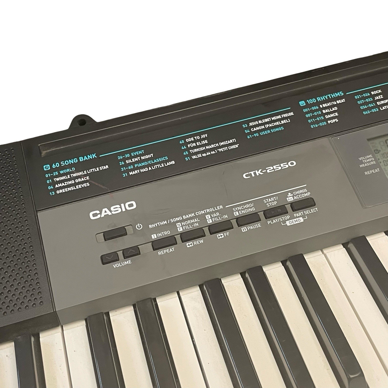 CASIO Electronic Keyboard Piano 61 Key CTK-2550