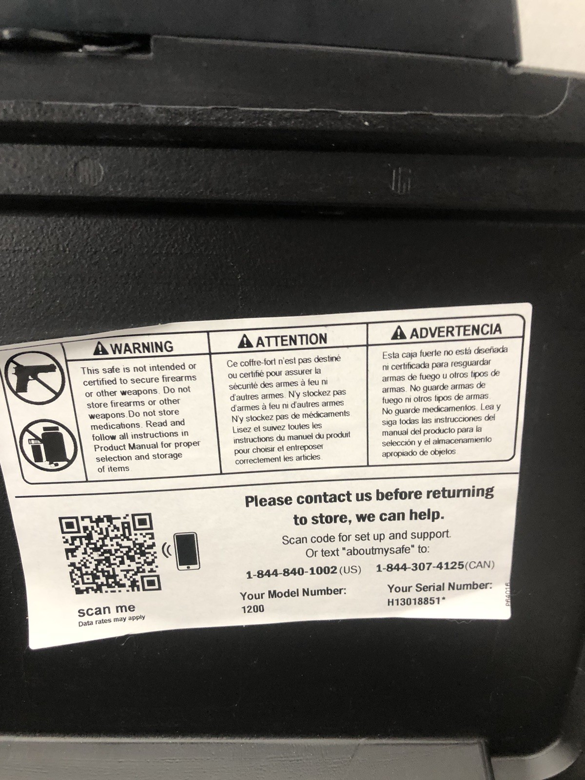 SentrySafe Record Protection Equipment. Document Safe. Keys Included.