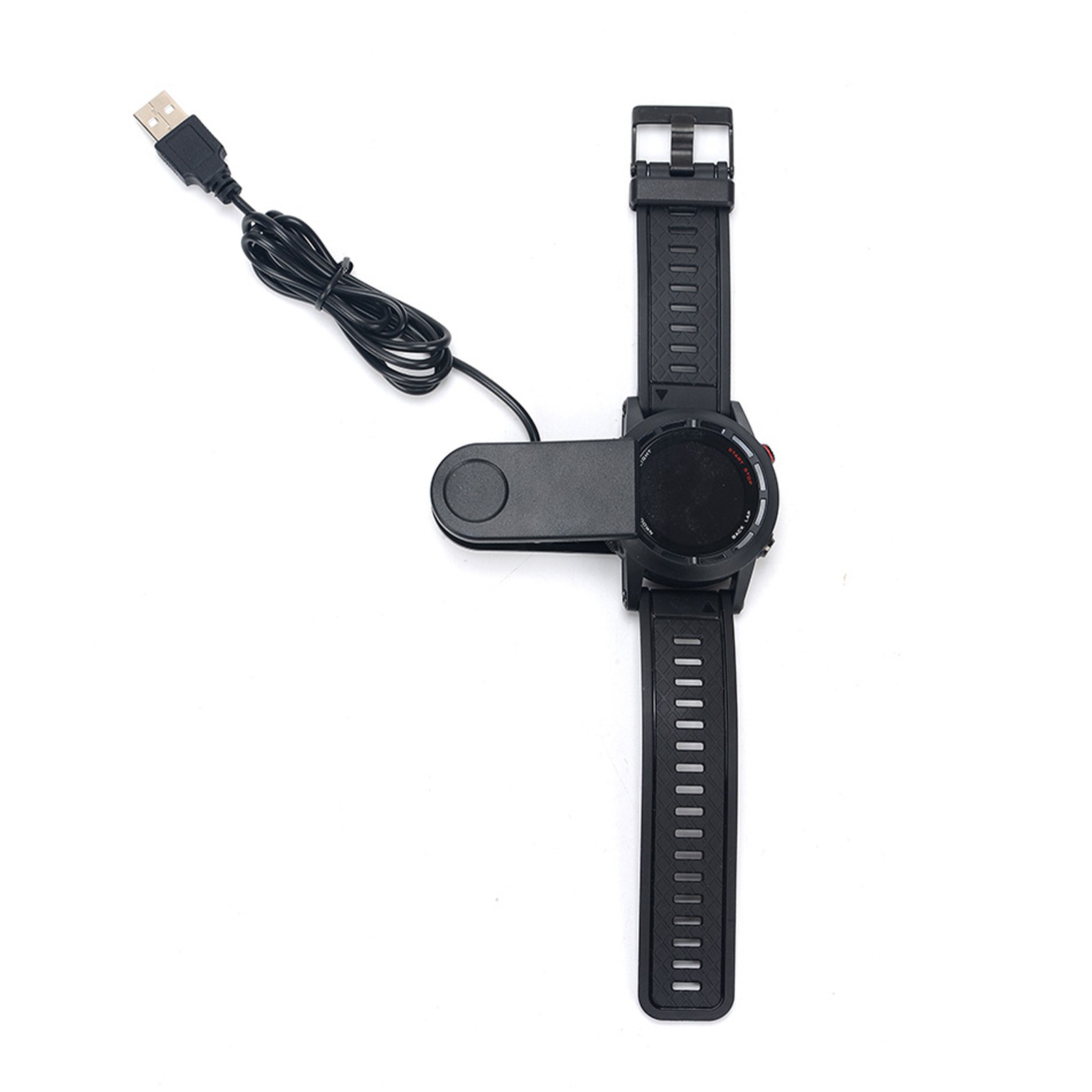 1m USB Charging Clip Cradle Charger Cable For Garmin Fenix Chronos Smart Watch