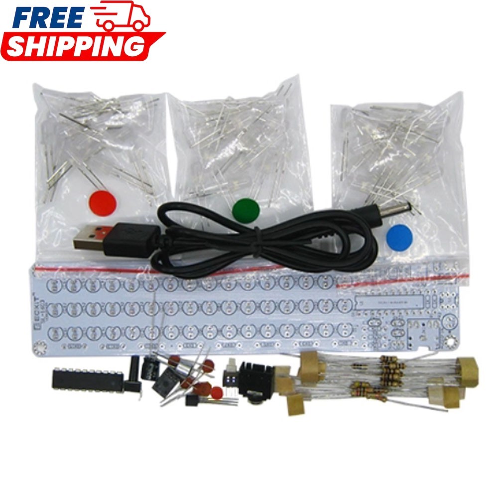 16*3 Audio Level Indicator Kit DIY Electronic Audio Indicator Suite
