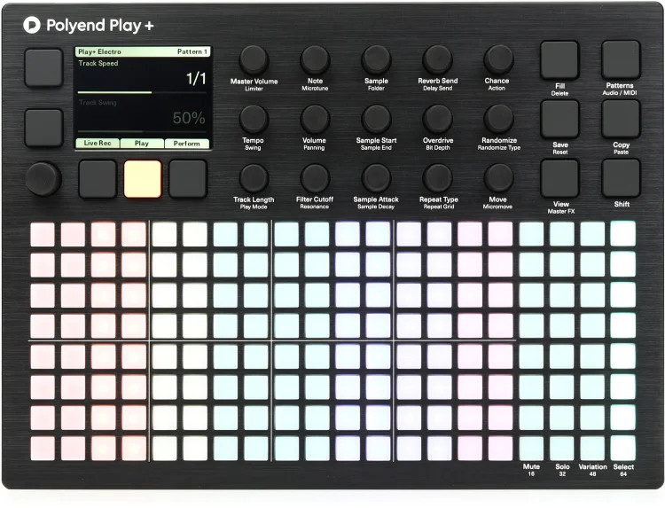 Polyend Play+ Standalone Synthesizer, Sampler, and MIDI Workstation
