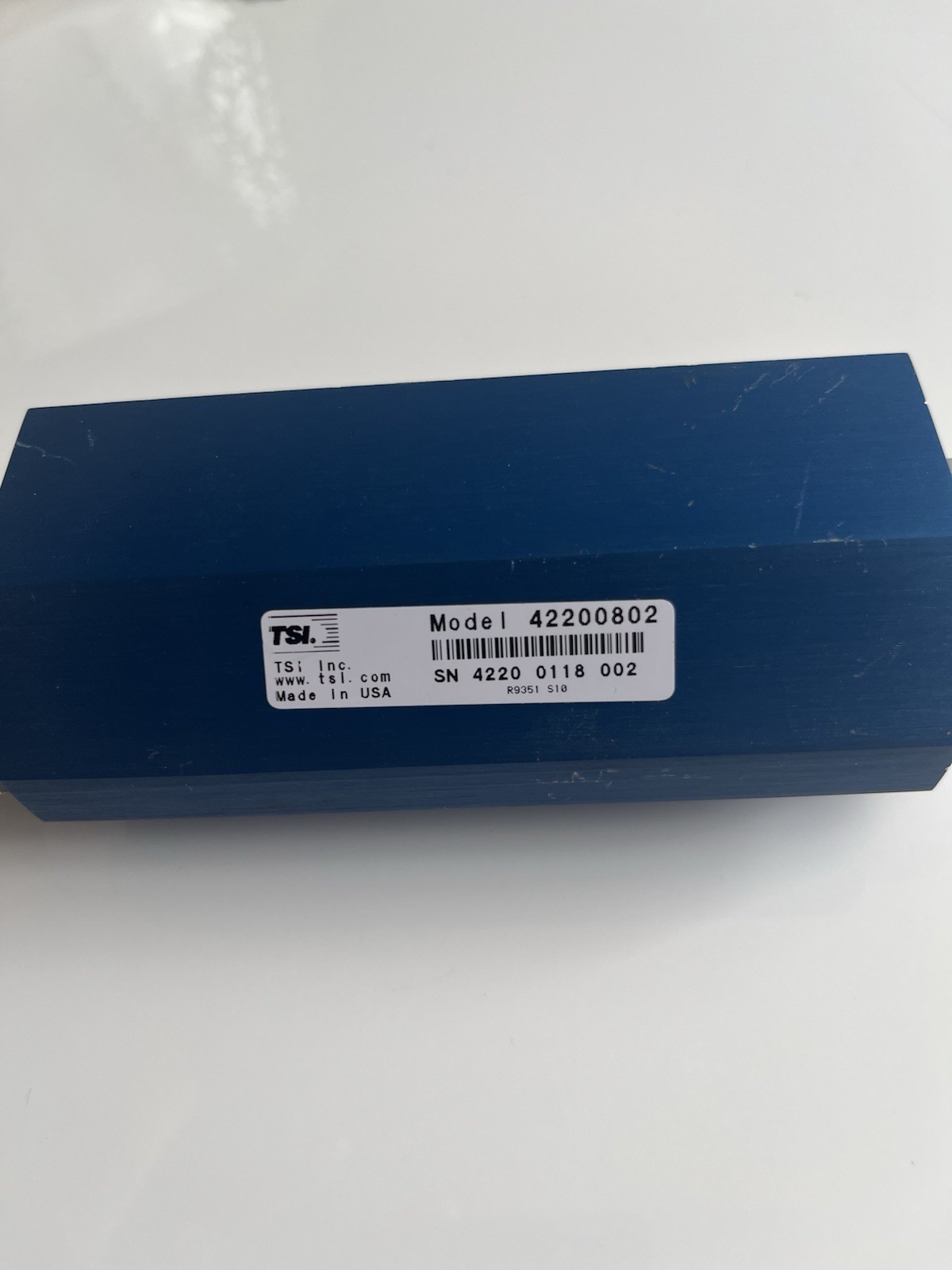 TSI Model 4220 Flow Meter Sensor 4-20mA Output Inline Industrial USA