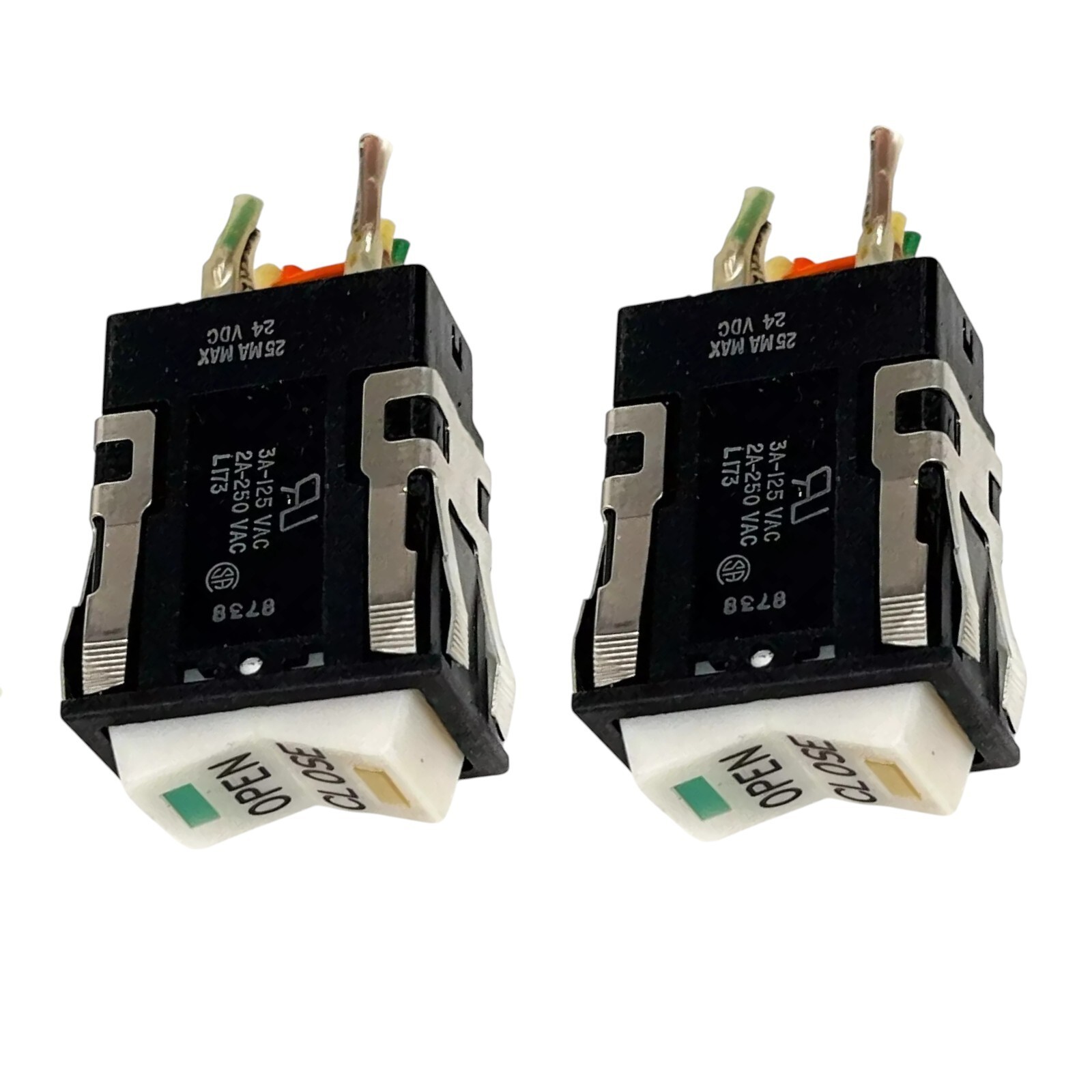 Honeywell Micro Switch AML 20 Series 3A-125 VAC 2A-250 VAC L173 MAX 24VDC, 2 Pcs