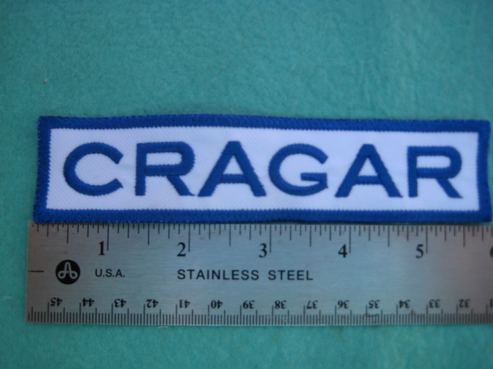 Cragar Racing Equipment Uniform  Patch
