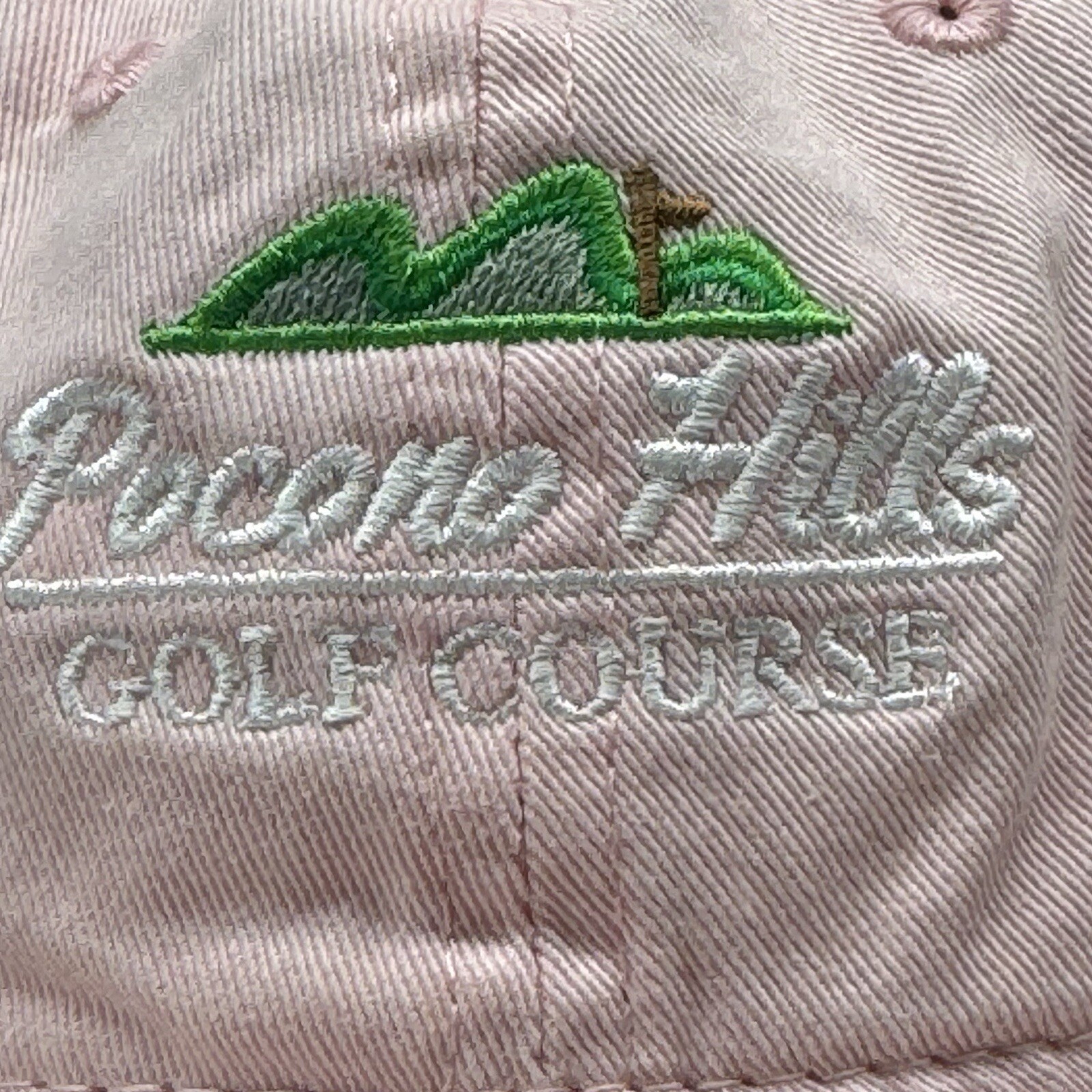 Pocono Hills Golf Course Baseball Hat StrapBack Adjustable Pennsylvania Fore Tee