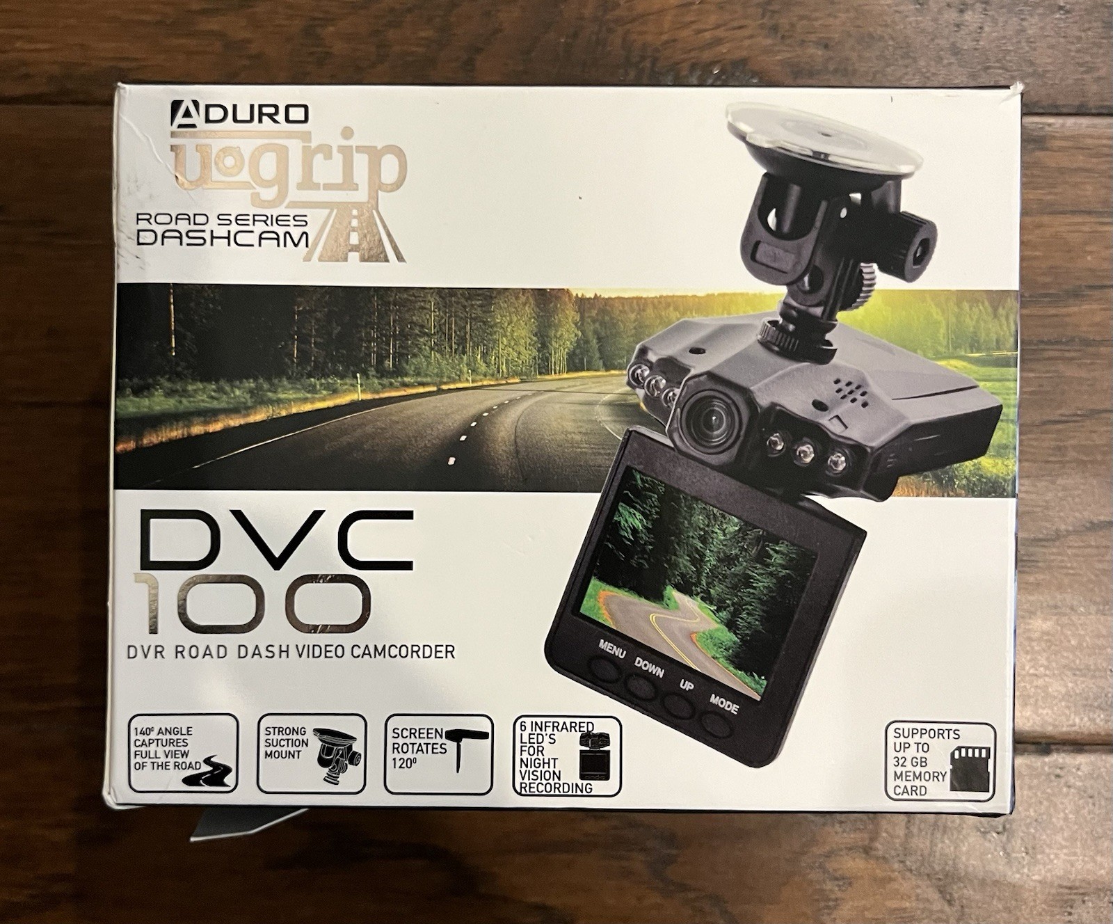 Aduro DVC 100 DVR Dash Video Camcorder