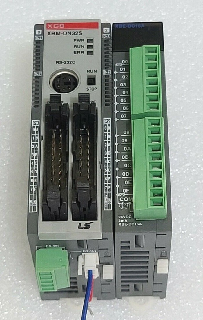 LS PLC XGB XBM-DN32S & XBE-DC16A