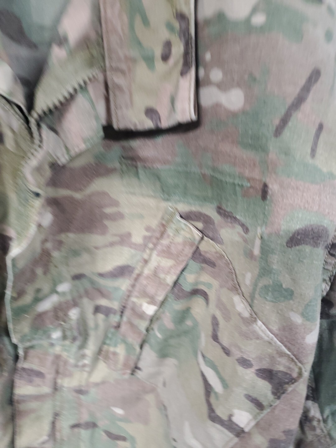 US ARMY ISSUE MULTICAM - FLAME RESISTANT large X Long jacket used gg
