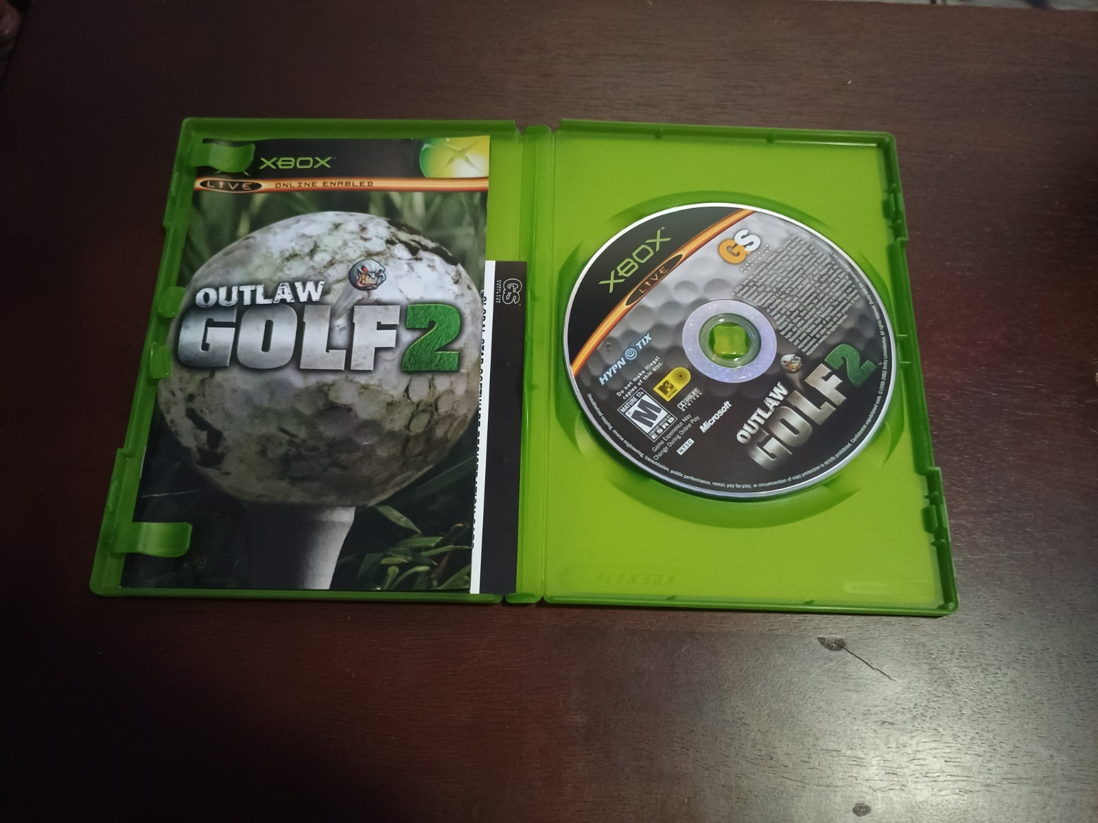 Original Xbox Outlaw Golf 2 Video Game