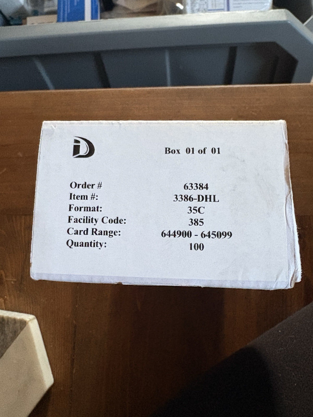 Identiv 4020 Composite Proximity Cards - 100 Pack