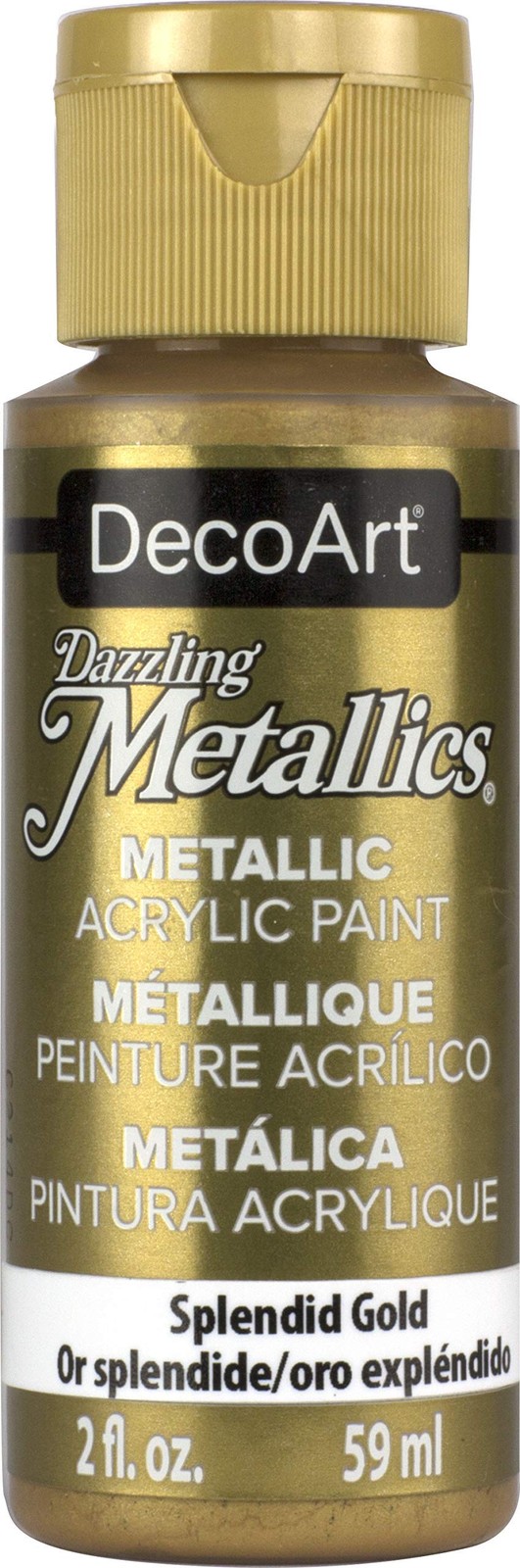 DecoArt Dazzling Metallics 2-Ounce 2 Fl Oz (Pack of 1), Splendid Goal