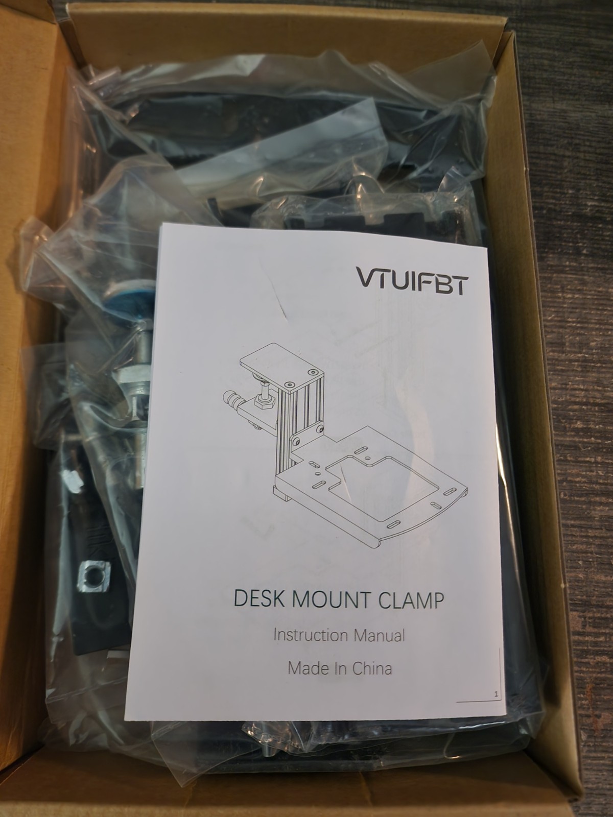Quick Release Desk Mount Holder Compatible with Thrustmaster Simtask Farmstick,