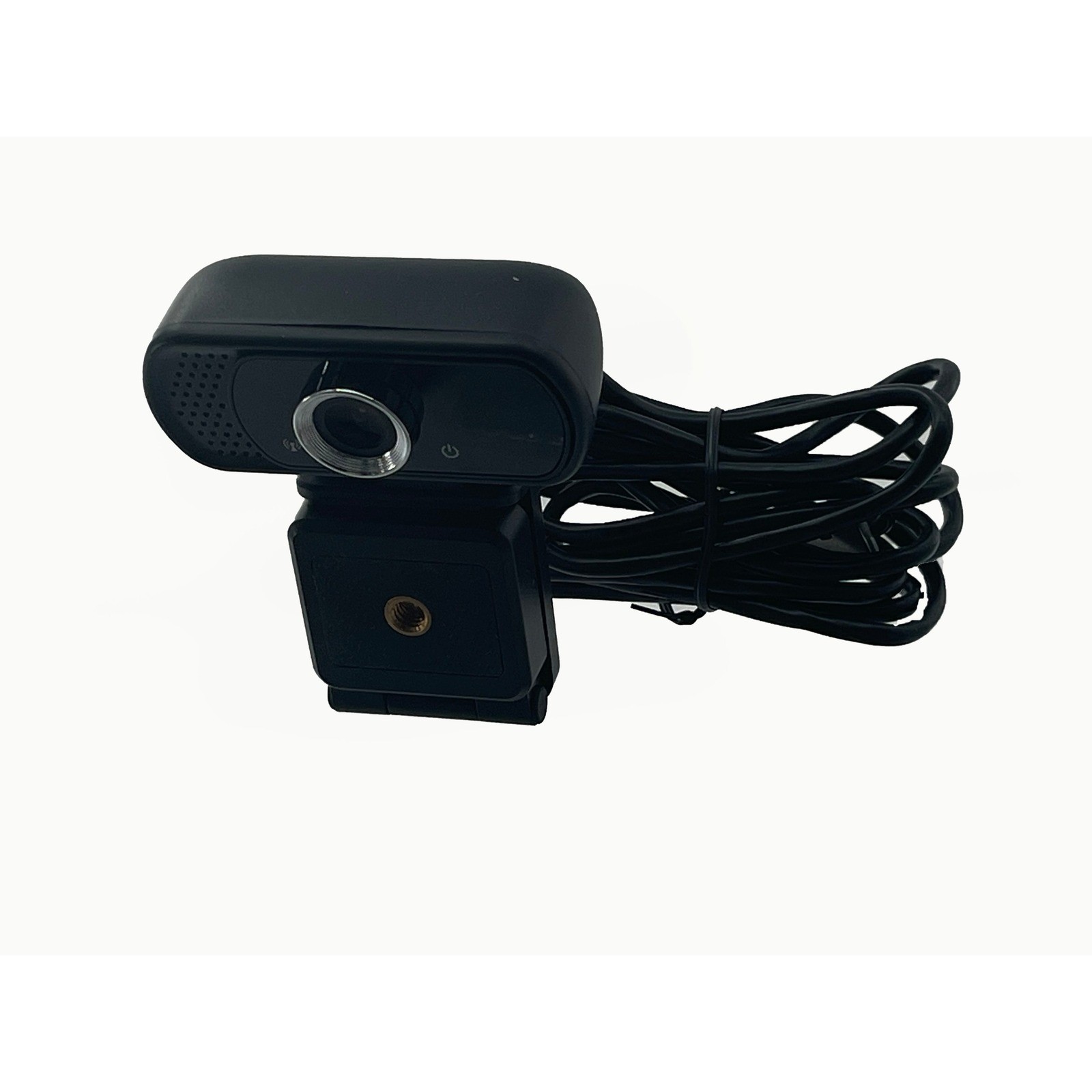 HD Webcam USB Plug and Play Camera with Built-in Microphone Black