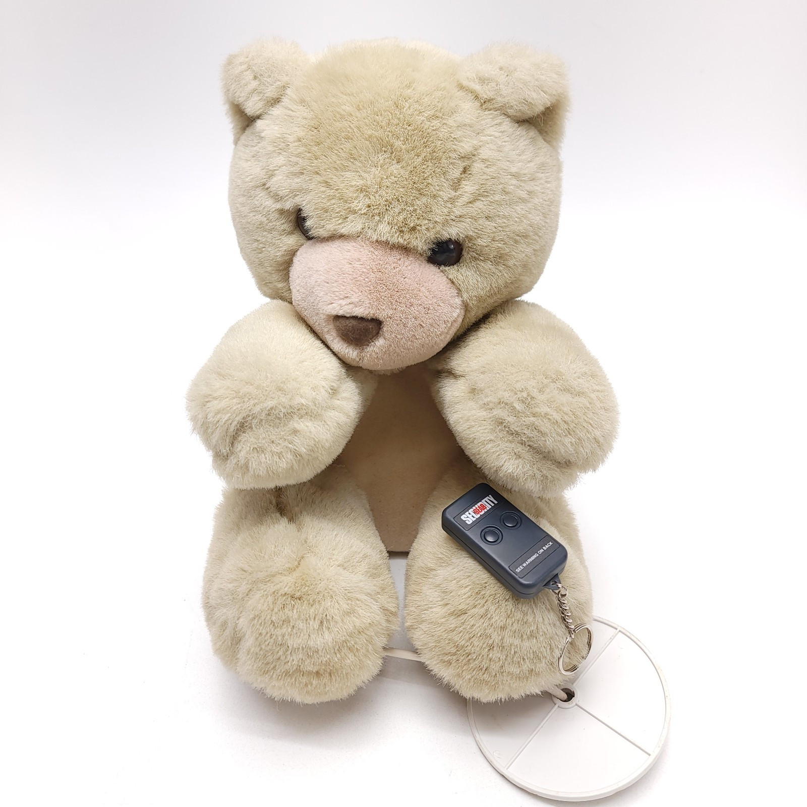 Vintage Security Bear Car Alarm Rabbit System Plush Anti Theft Teddy Atmospheric