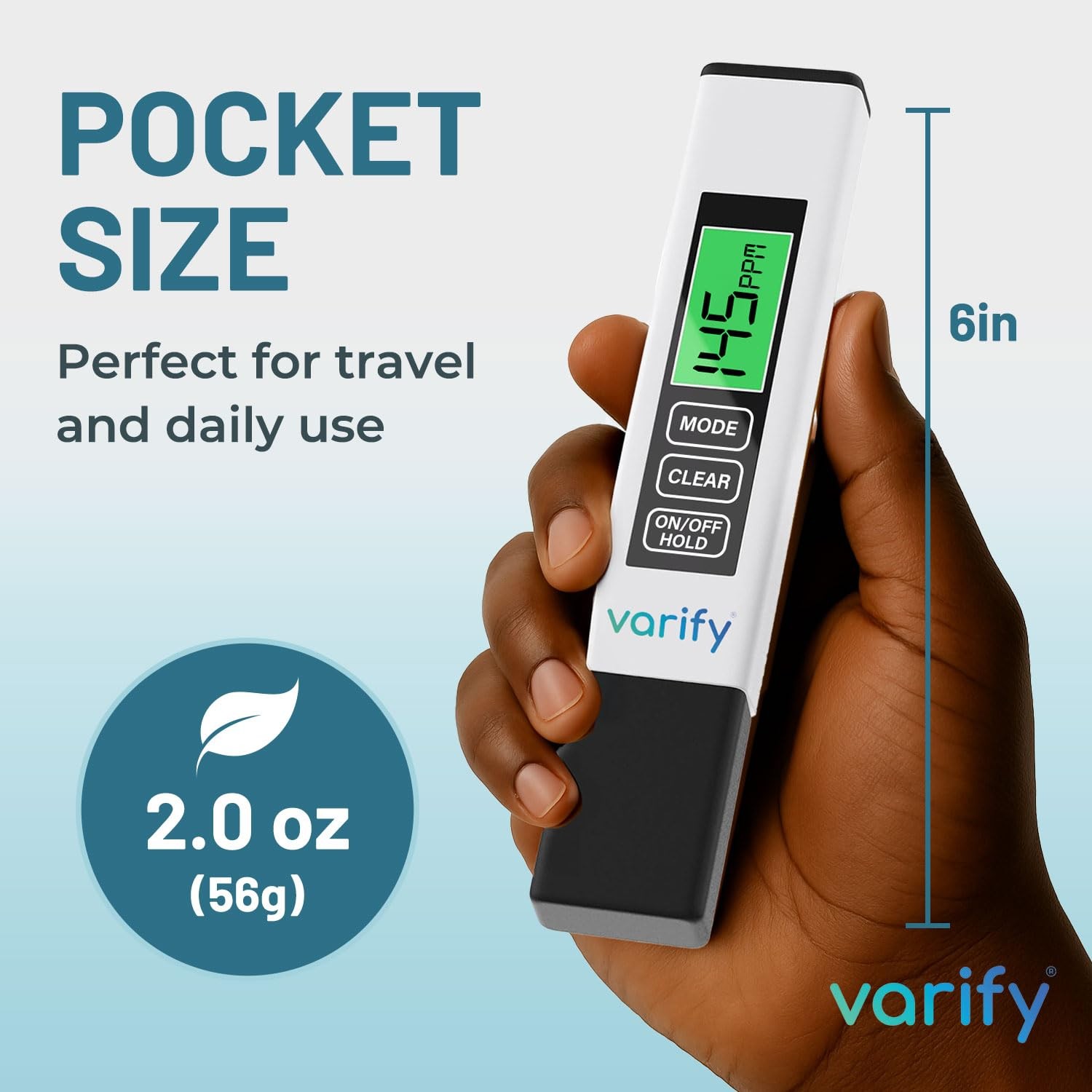 Instant 4-in-1 TDS Meter Digital Water Tester for Drinking Water | Accurate
