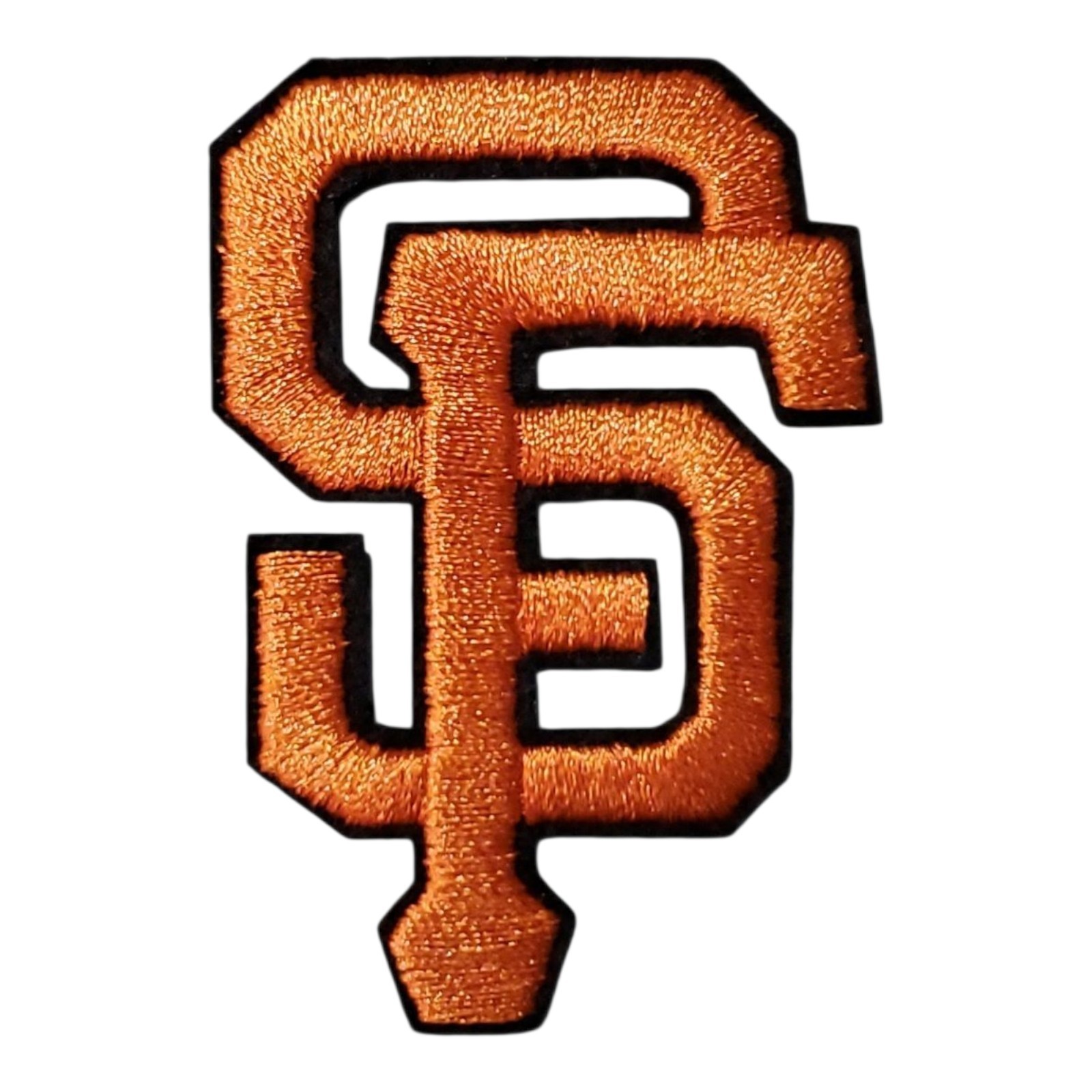 San Francisco Giants Patch. Embroidered. Iron On Backing. 2.5"x1.5"