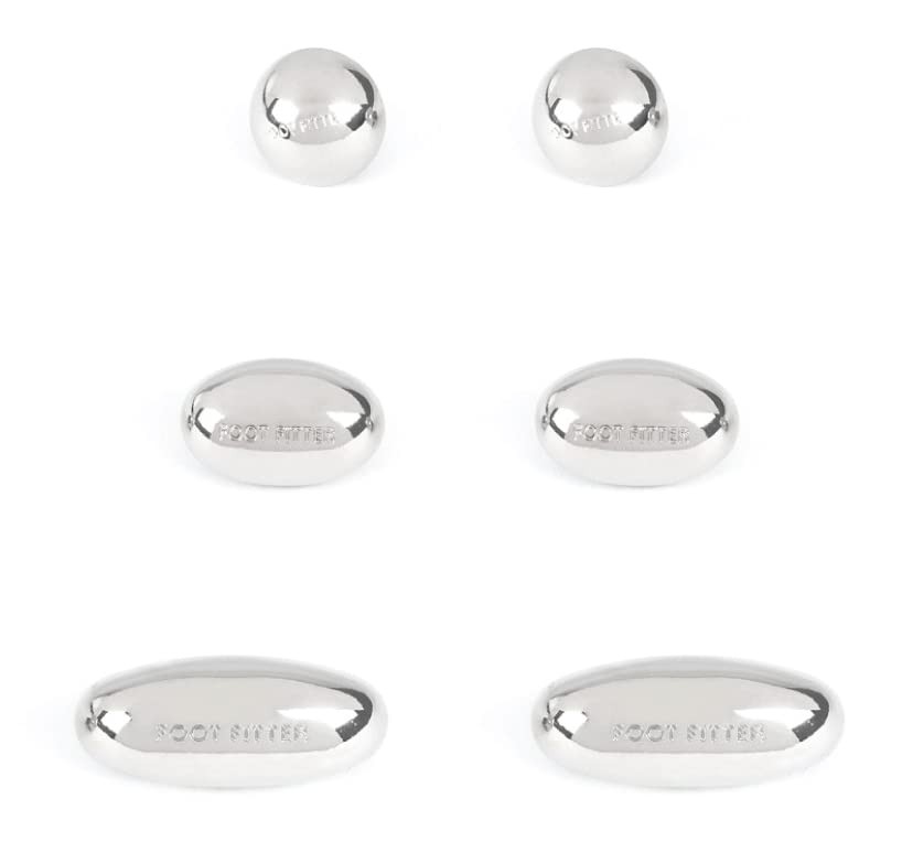 FootFitter Metal Bunion Plug Set, Replacement Spot Stretching Plugs for Shoe...