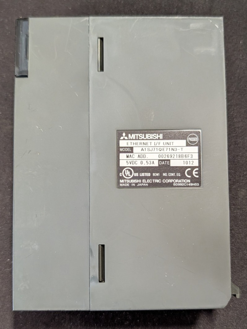 Mitsubishi A1SJ71QE71N3T Ethernet interface module Lightly Used 100% Working!
