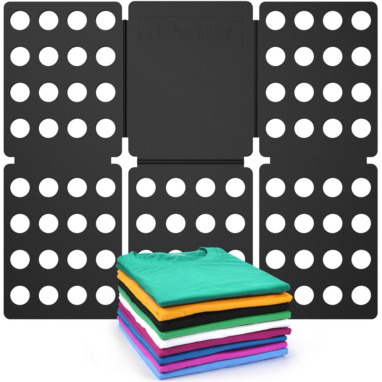 Shirt Folder Board Mini Clothes Folding Board Durable Plastic T-Shirt Folder ...