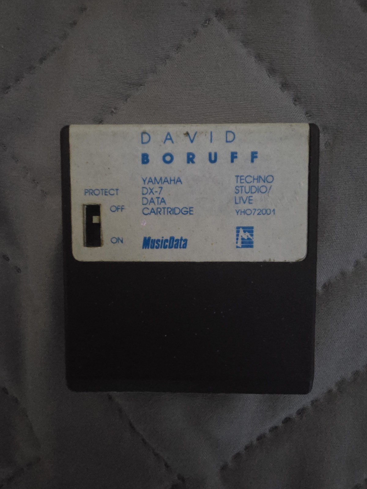Yamaha DX7 David Boruff Cartridge TESTED AND WORKING!!! VERY RARE CARTRIDGE!!