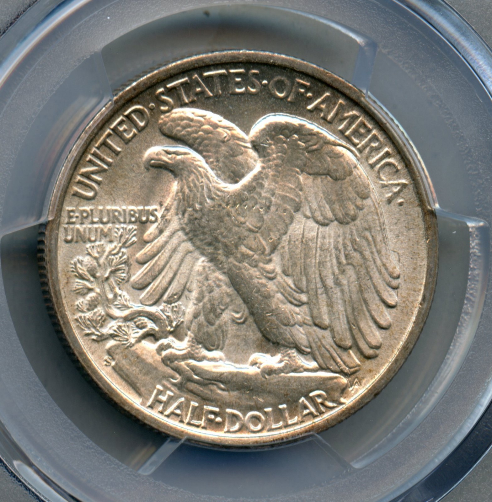 1945 S Liberty Walking Silver Half Dollar PCGS MS 62