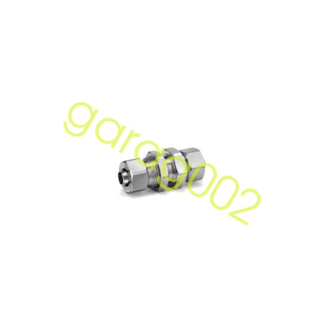 SMC KFG2E0425-00 Stainless Steel 316 Fittings Embed Pipe Joint Bulkhead Union
