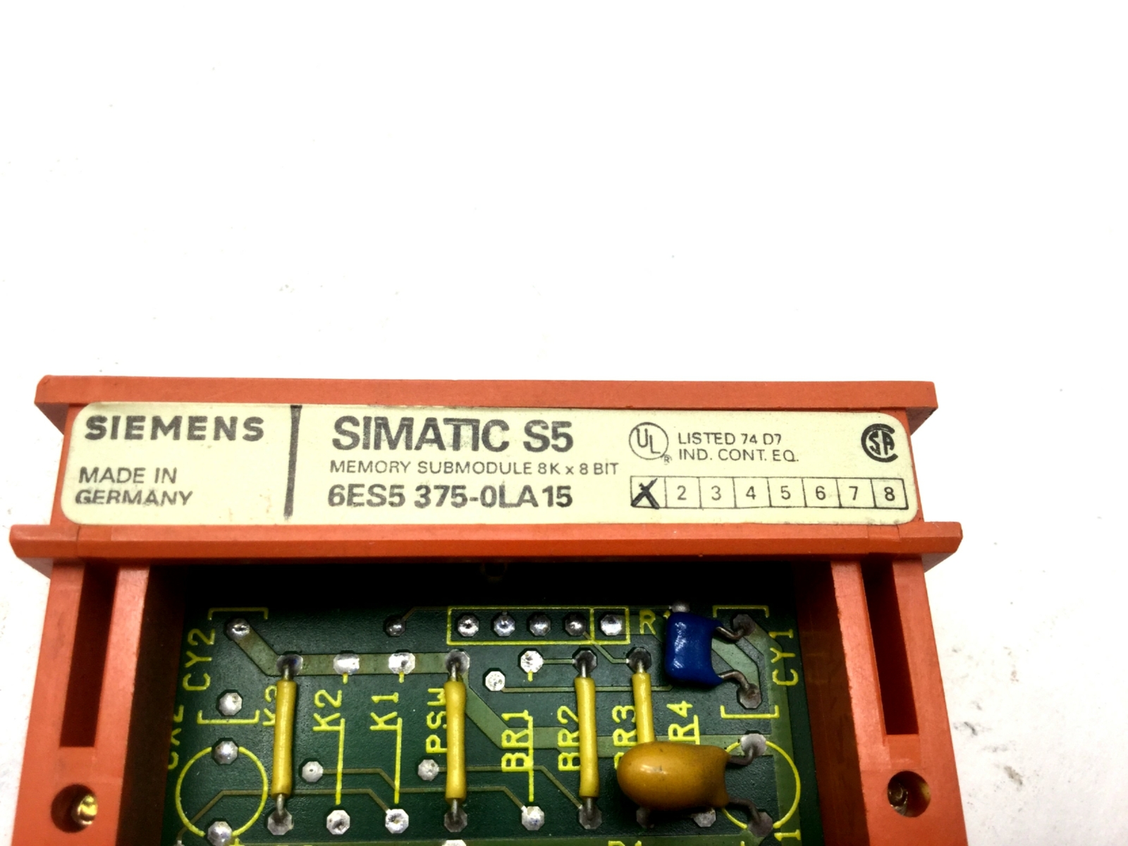 Siemens Simatic 6ES5 375-0LA15 Memory Submodule, 8K x 8 Bit EPROM