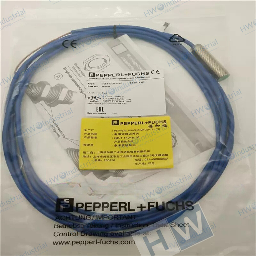 1/Piece NCB4-12GM40-N0 NCB4-12GM40-NO New P +Fuchs Proximity Switch Sensor